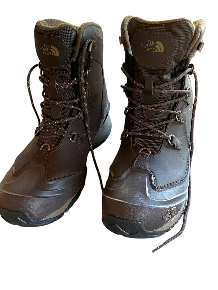 North Face Mens Heat Seeker Winter Boots Waterproof Insulated