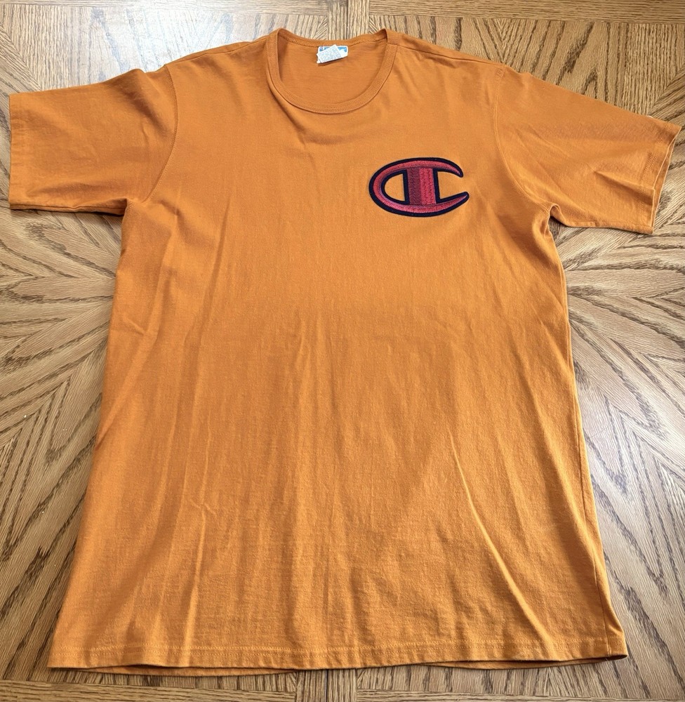 Champion Men's Heritage Tee with Embroidered C Logo Size XL