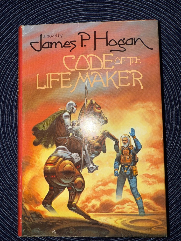 Code Of The Life Maker by James P. Hogan 1983 1st Edi. (Del-Rey) VG