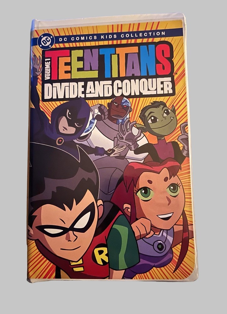 Teen Titans: Divide and Conquer (VHS, 2004)