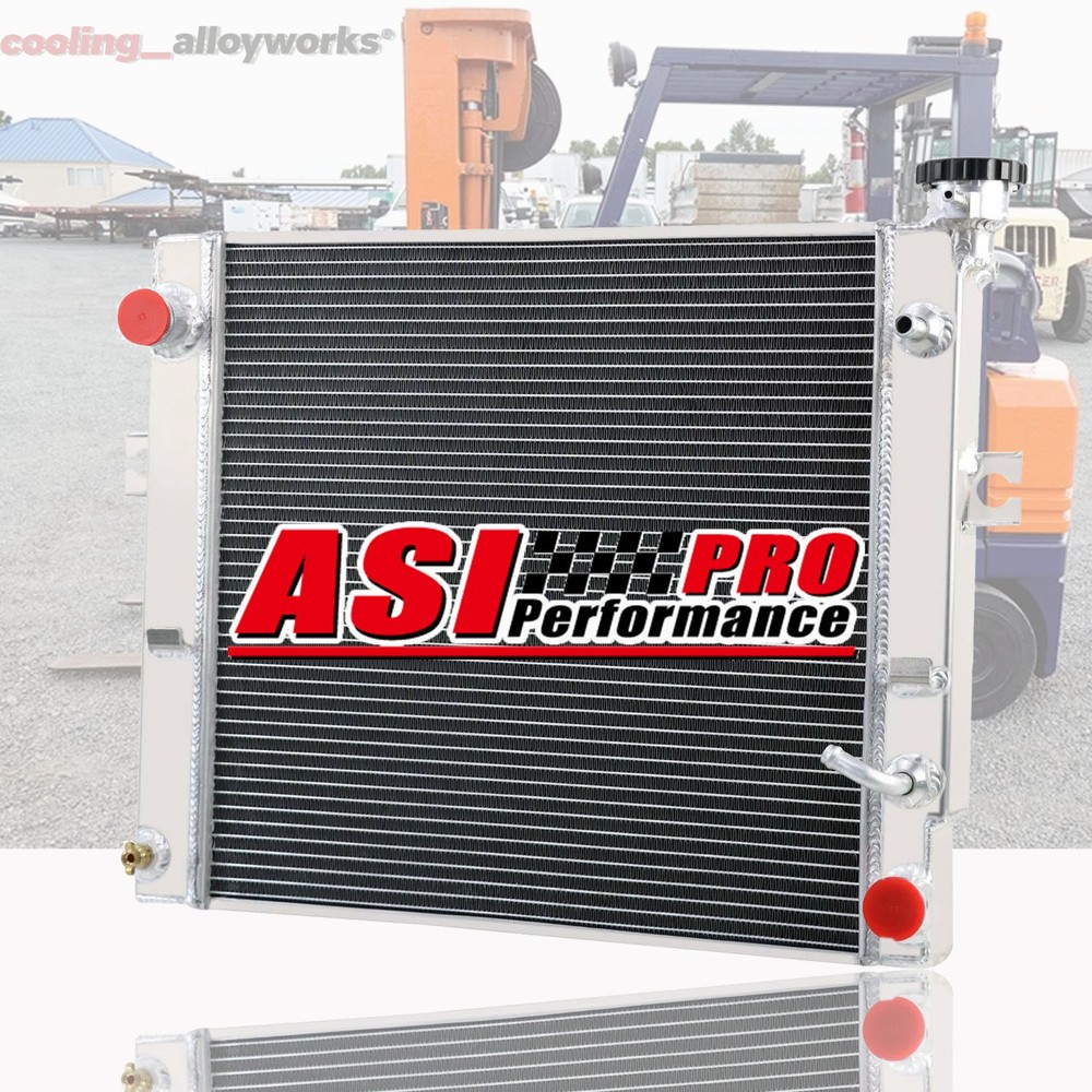 Fits Toyota Forklift Radiator All Aluminum Core Cooling Radiator 3 Row ASI.