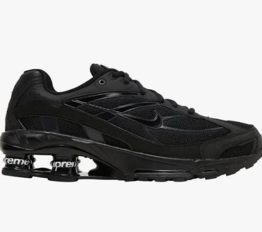 Size 12 - Nike Supreme x Shox Ride 2 Black