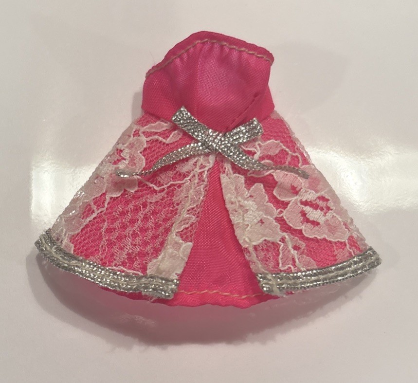 Vintage 1970'S Topper Dawn Doll, Pippa Pink Graceful Lace Mini Htf