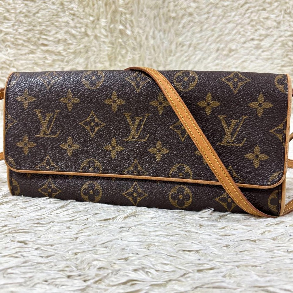 Louis Vuitton Pochette Twin GM Monogram 2-Way Shoulder Bag Pre-Owned