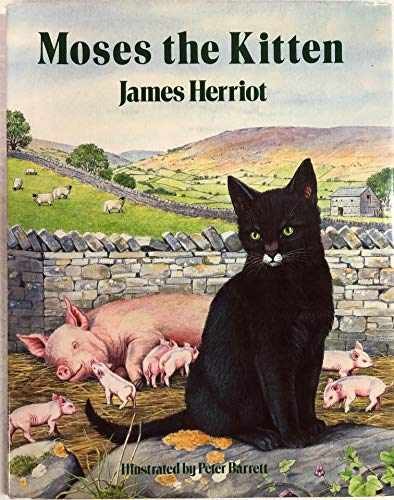 Moses the Kitten - Hardcover, by James Herriot - Acceptable j