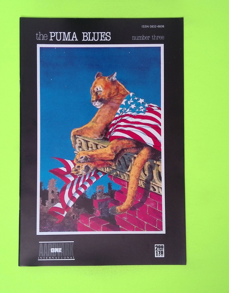 The Puma Blues #3 1986 Aardvark-Vanaheim High Grade Comic Book W76-285