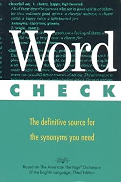 Word Check Hardcover
