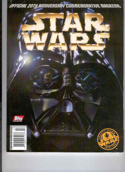 STAR WARS 20th ANNIVERSARY COMMEMORATIVE MAG~ TOPPS
