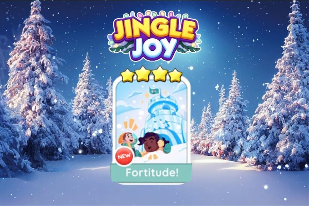 Monopoly GO! 4 Star sticker - Fortitude! 🎶 Fast Delivery 🎶