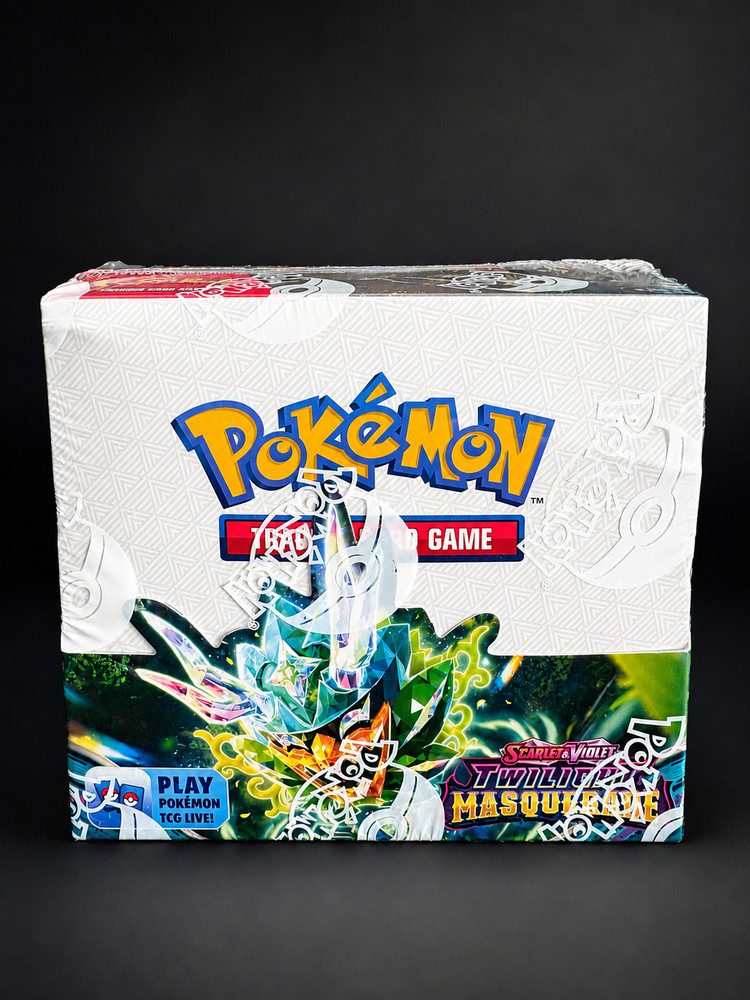 Pokemon Twilight Masquerade Booster Box Factory Sealed SV6 With Box Protector