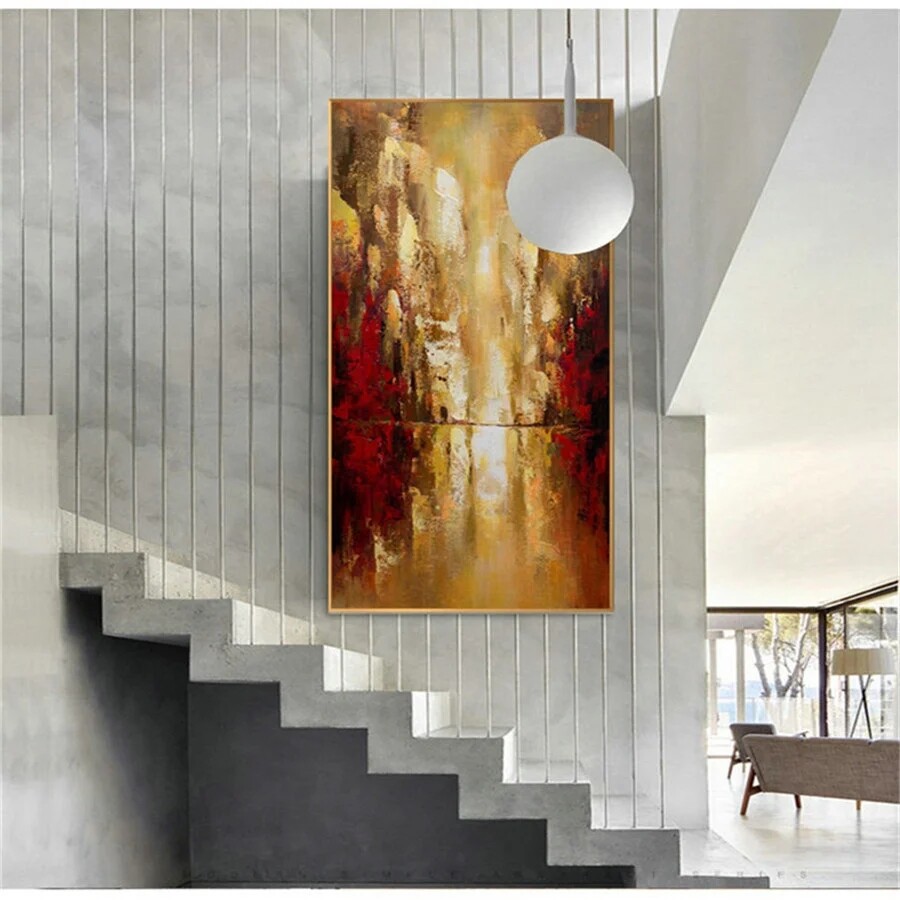 Hand Painted Oil Painting Famous Abstract Art Paintings Surrealism Thick
