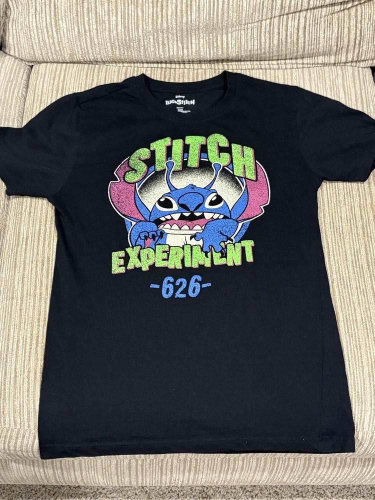 Disney LILO and STITCH Experiment 626 Medium Black shirt