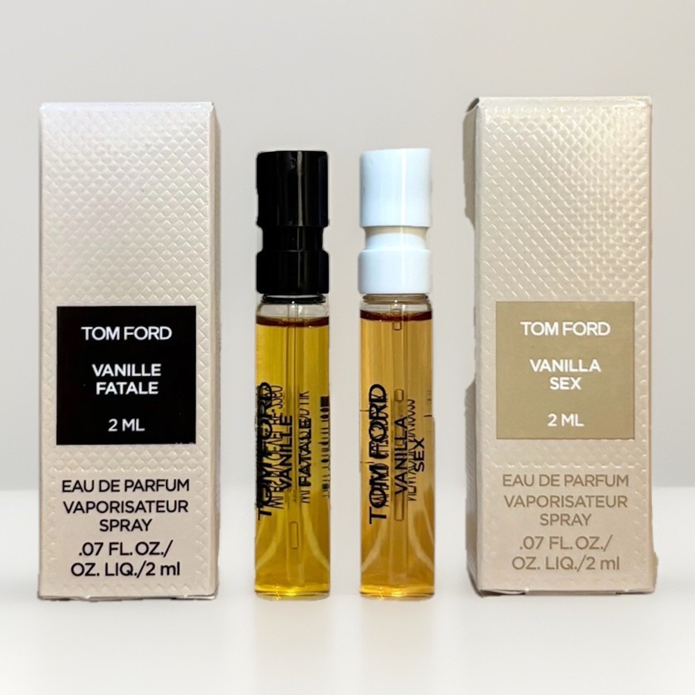 Tom Ford Vanille Fatale EDP & Vanilla Sex EDP Sample Sprays 2ml Each