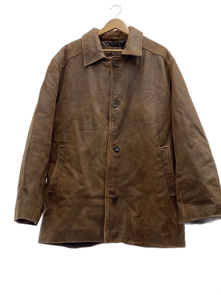 Leather Jacket Blouson/-/Leather/Brown/// 3499
