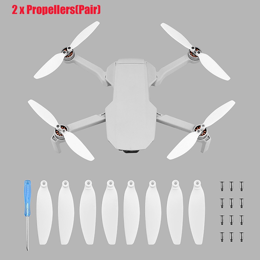 2 Pairs Low-Noise Propellers Kit for DJI Mini 2/Mavic Mini Drone Accessories