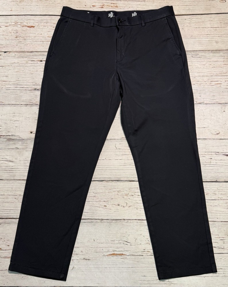 Ralph Lauren LRL Pants Performance Chino Men’s Sz 34x30 (34x32) Black