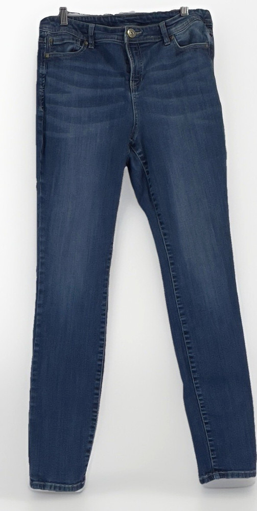 I.N.C. International Concepts Size 10 Jeans Skinny Leg Regular Fit Medium Blue