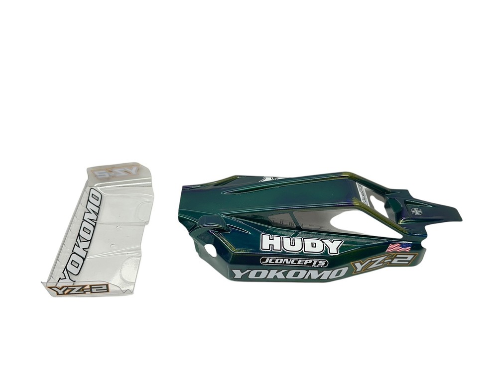 Yokomo YZ-2 Custom Painted Body W Clear Wing Rc Part #14992