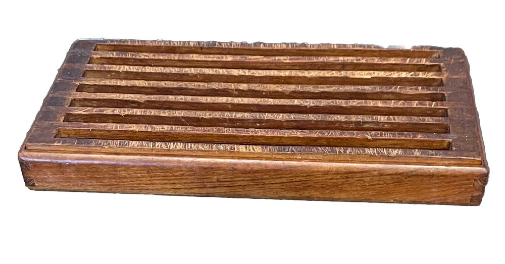 15.5” Acacia Wood 3-in-1 Trivet Bread Crumb Catcher Tray 8.25” x 1.5” Multi-Purpose Kitchen Accessory-image