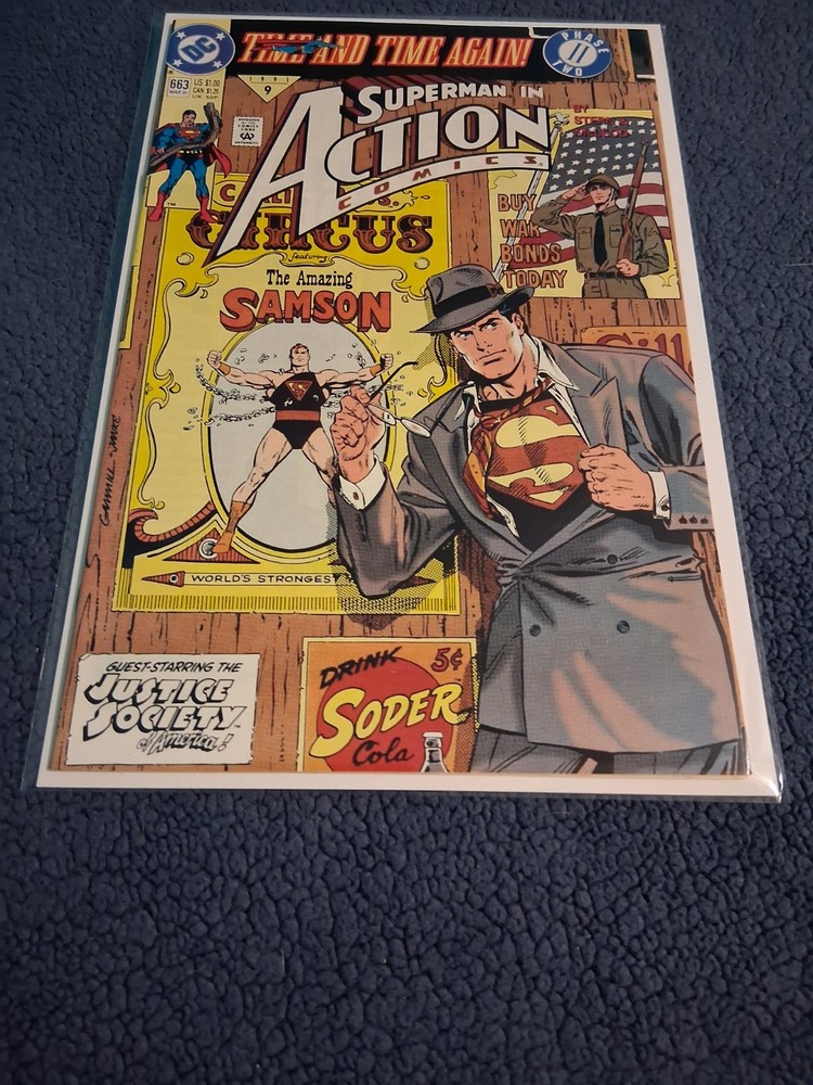 Action Comics #663 DC Comics Superman 1991 Roger Stern