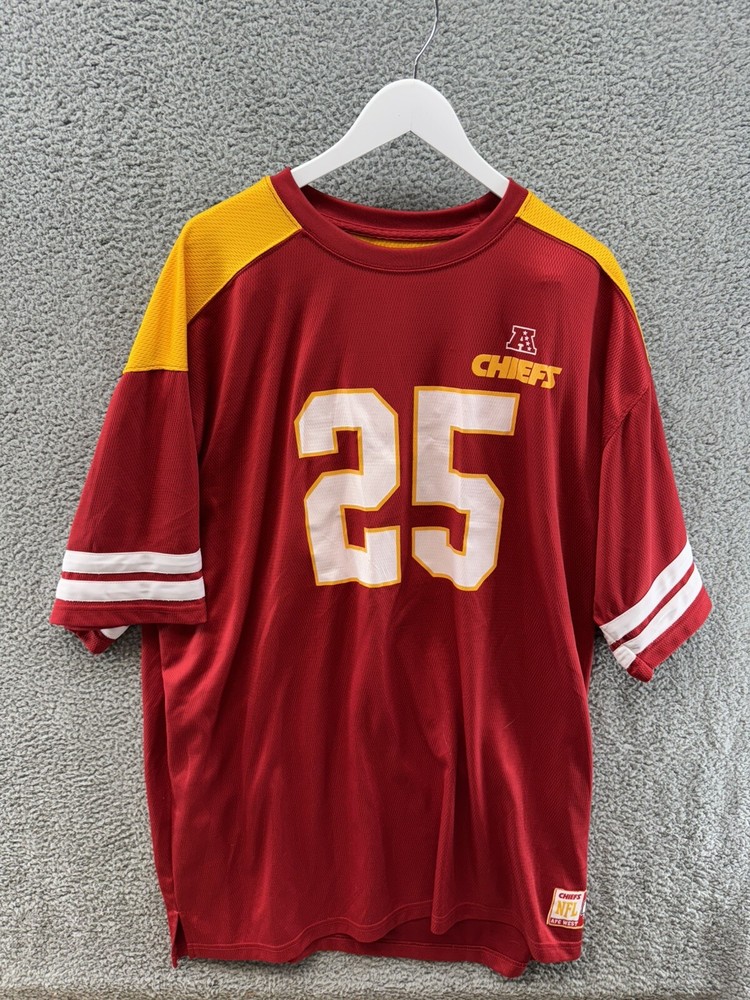Nike Men's Kansas City Chiefs #25 Red Jersey Size 56W GUC
