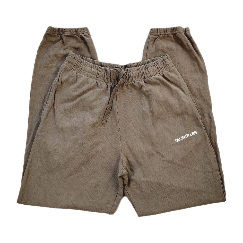 Talentless Sweatpants Men's Size Small Tan Brown Heavyweight Scott Disick
