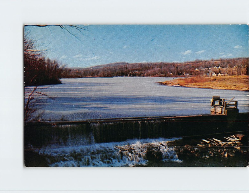 Postcard Ulster Heights Lake Ellenville New York USA