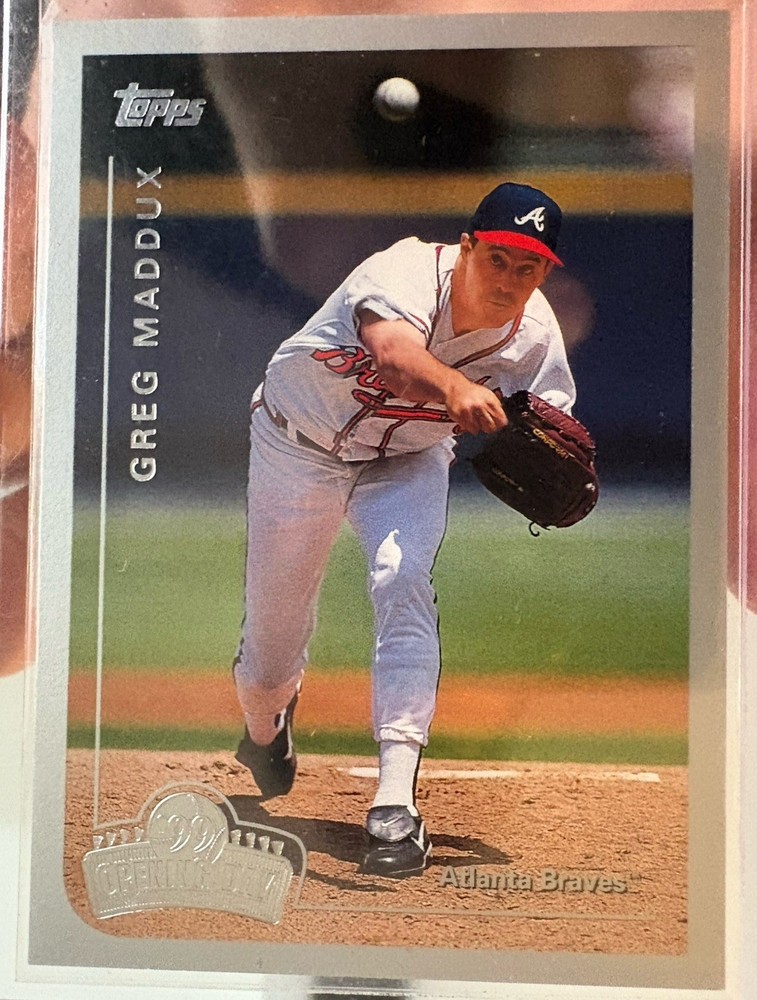 1999 Topps Opening Day #11 Greg Maddux Braves Hof