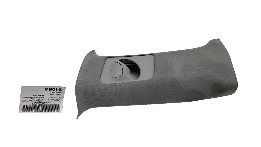 20-23 Tesla Model Y Left B-Pillar Upper Trim Cover Panel LH 1666820-00-B