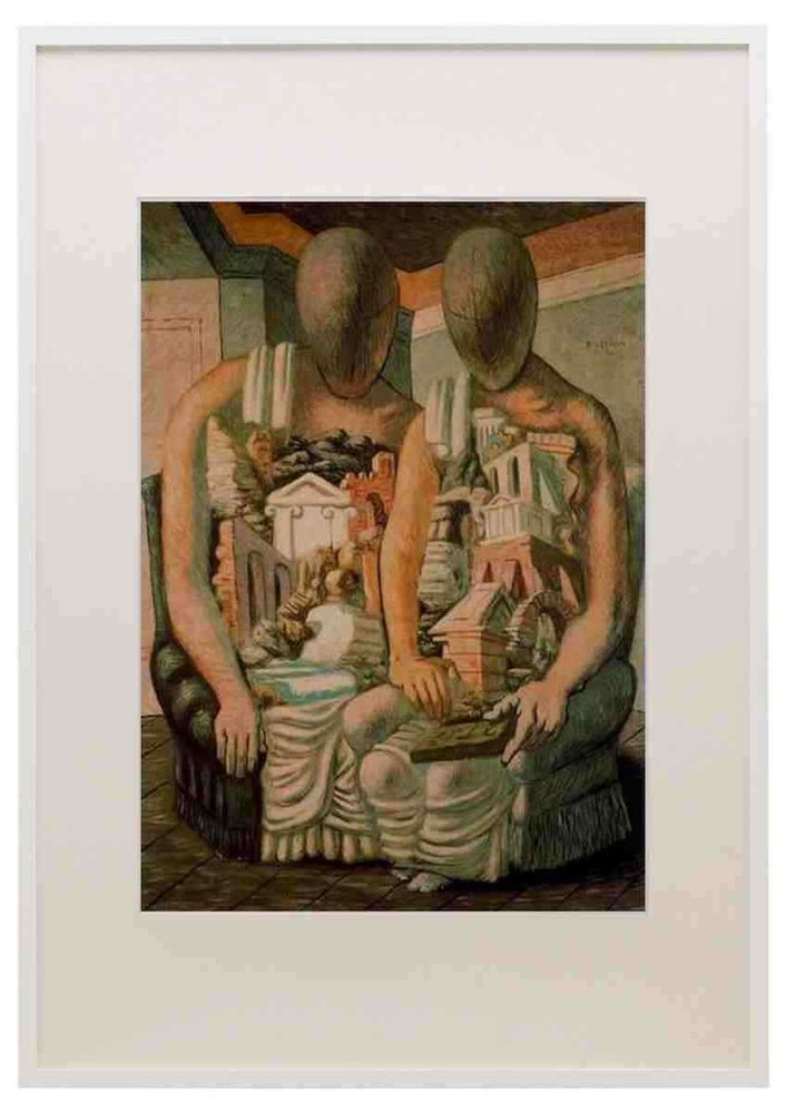 Giorgio De Chirico 23 5 A3 A4 Framed Art Print Wall Decor
