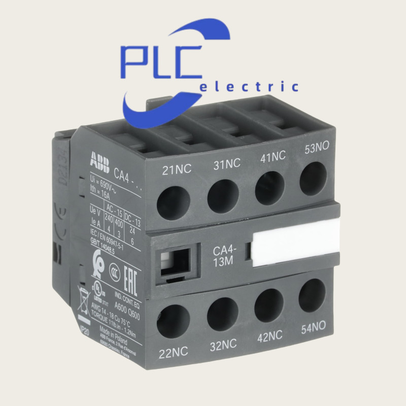 CA4-13M 1PCS NEW ABB Auxiliary Contact Block Free shipping CA4-13M