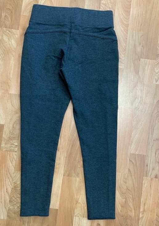 Seven 7 Pull On Leggings Women's Medium Gray Stretch Waist Pants Jegging Casual
