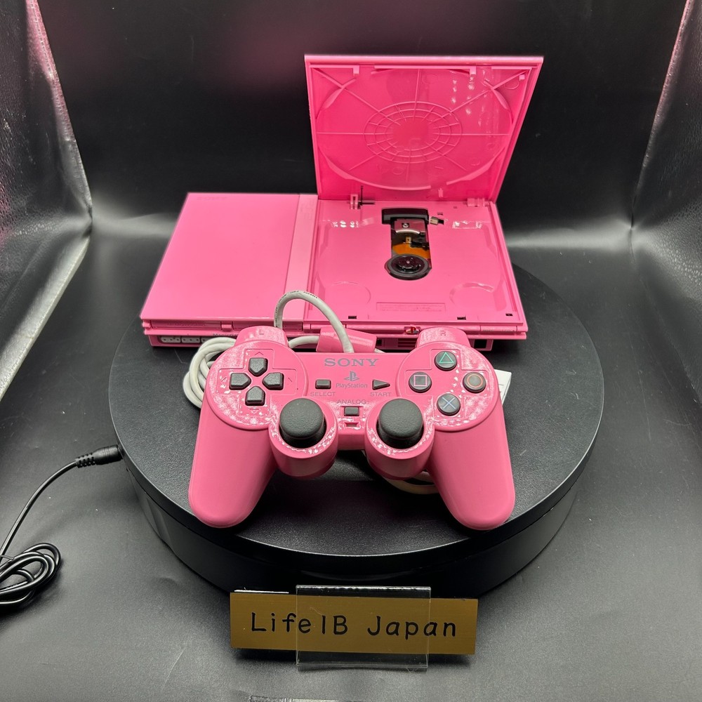 SONY PlayStation 2 PS2 Slim SCPH-77000PK Pink Limited Edition - Rare Collectible