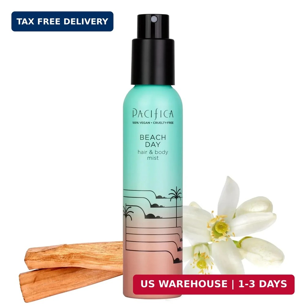 Pacifica Beach Day Hair Mist Perfume & Full Body Spray for Women - Body Mist Fra