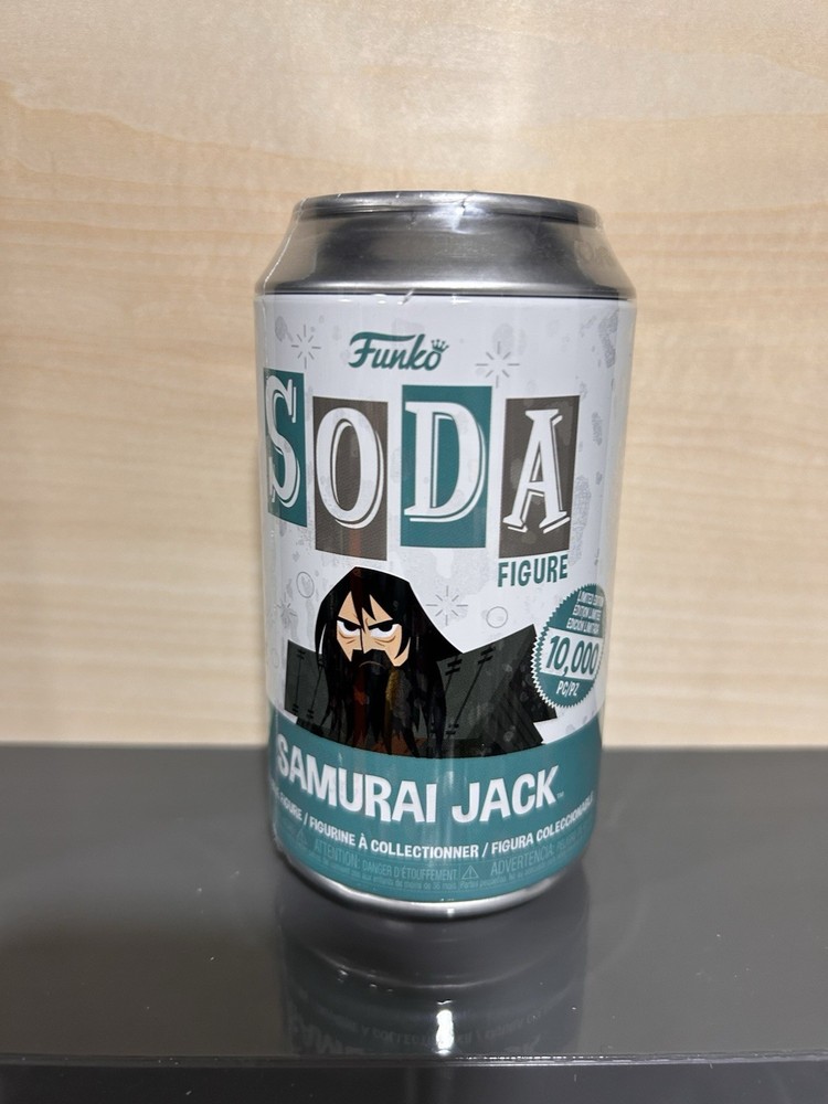 Funko Vinyl Soda Samurai Jack Armored Jack Sealed with Chase Variant Chance