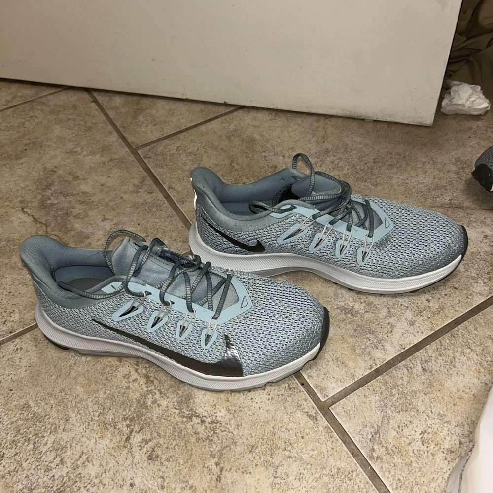 Womens Nike Quest 2 Running Trainers CI3803 300 Size 8.5 Ocean Cube