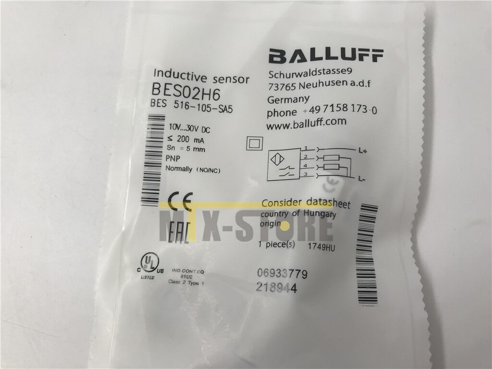 1PC BES02H6 BALLUFF BES516-105-SA5 BES 516-105-SA5 Sensor&Proximity Switch