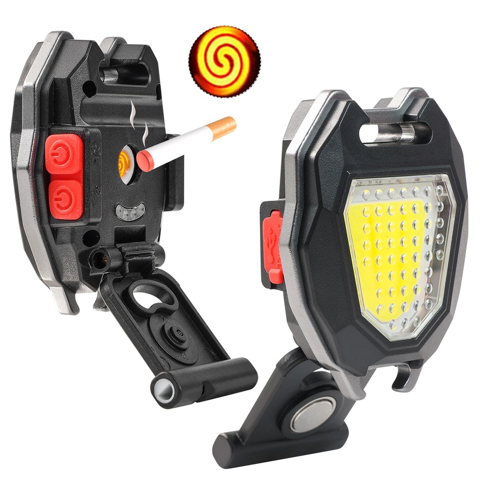 500Lumens Keychain Mini Keychain Light Portable USB Rechargeable Pocket Lights.