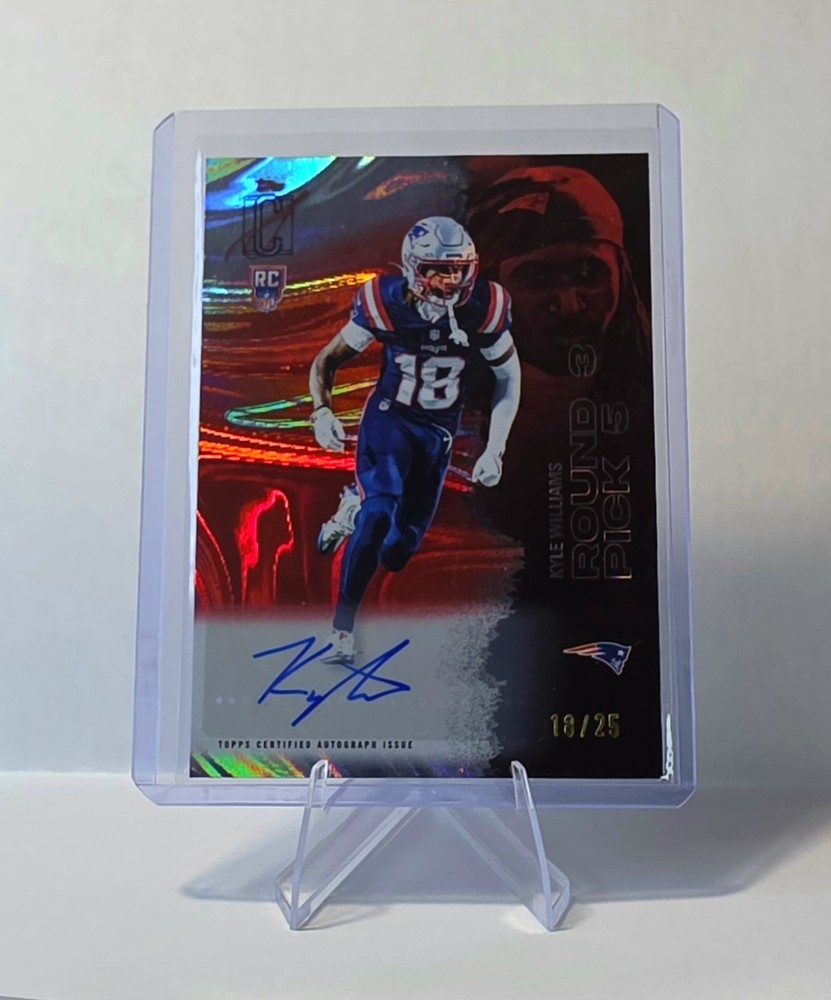 Topps 2025 Signature Class Kyle Williams Red Lava  RC Auto #147 /25