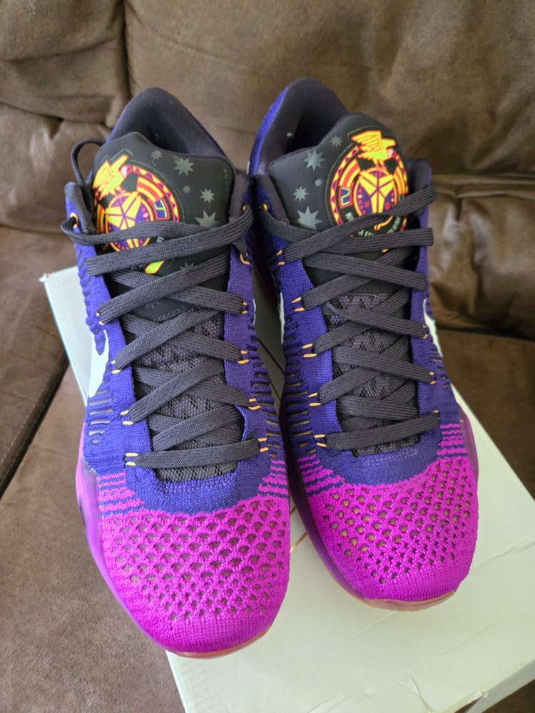 Nike Kobe X 10 Elite Low Opening Night Mens Basketball Shoes Size 13 Purple 747212-515 Brand New