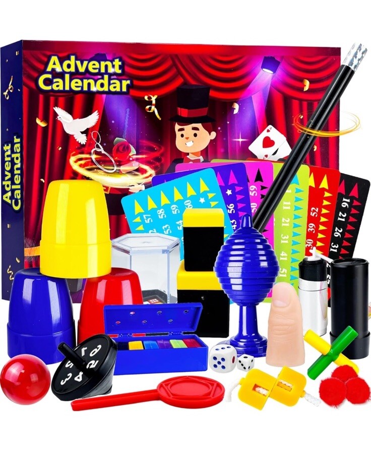 Advent Calendar Magic Set Magic Tricks for Kids to Perform