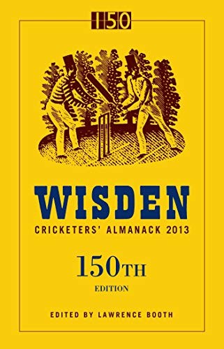 Wisden Cricketers' Almanack 2013 by Lawrence Booth Book The Fast Free ShippingFREE US DELIVERY | ISBN: 1408175657 | Quality Books