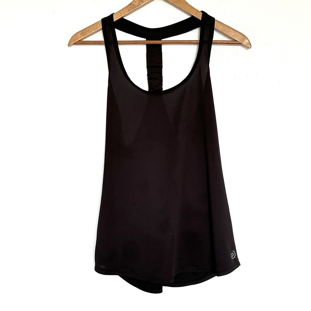 Be Inspired Tank Top Women’s Medium Black Athletic Workout Gym Shirt