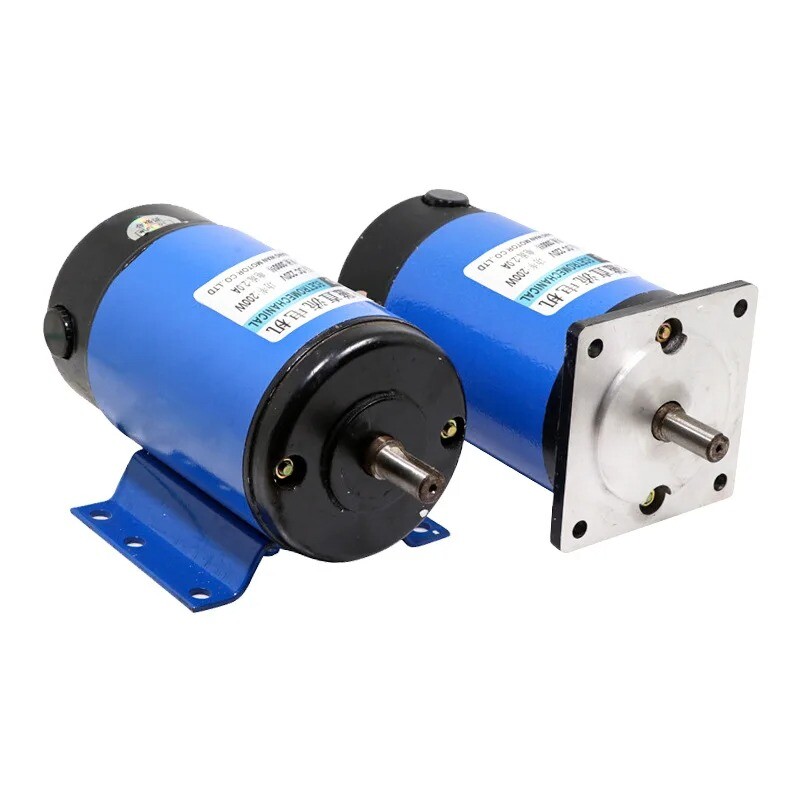 200W 220V Permanent Magnet DC Motor 1800 RPM High Speed