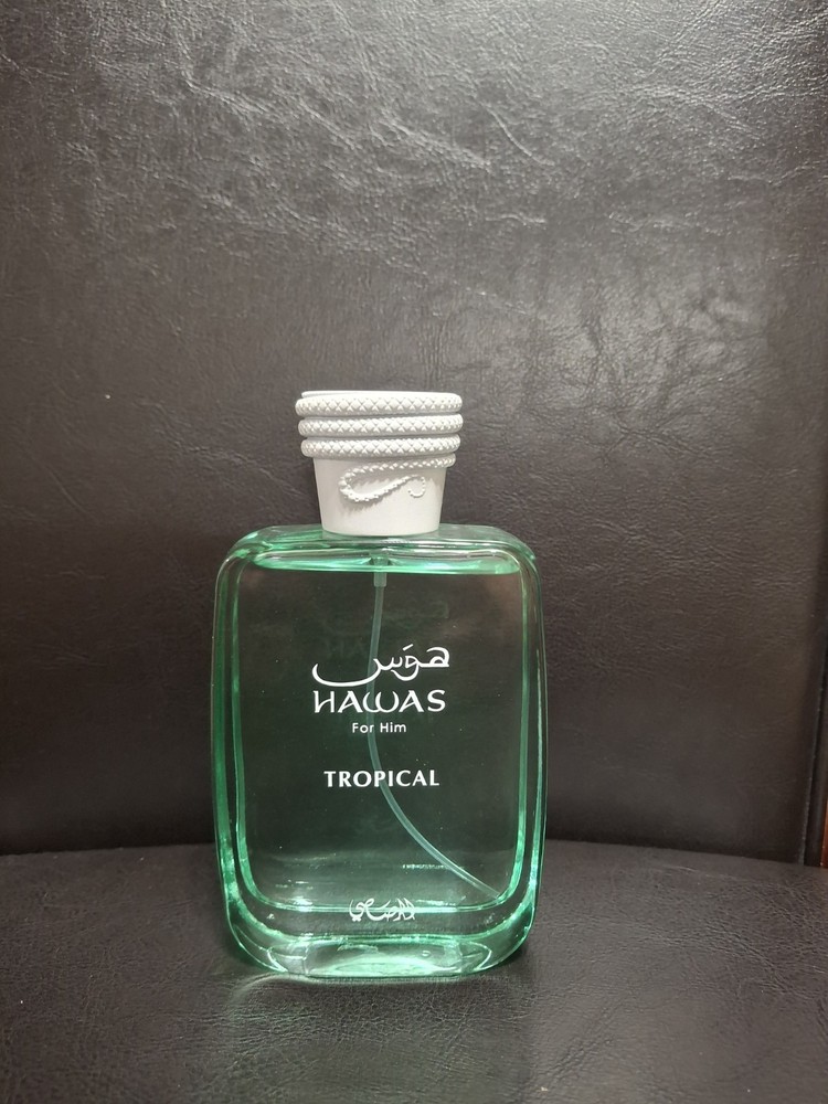 Rasasi Hawas Tropical for Him Eau de Parfum Spray, 3.38 fl oz Regular Size