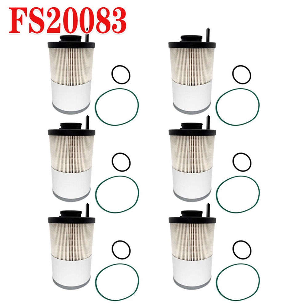 6 Pcs Fuel Water Separator Filter For Cascadia FS20083 A0000905051 FAST SHIPPING