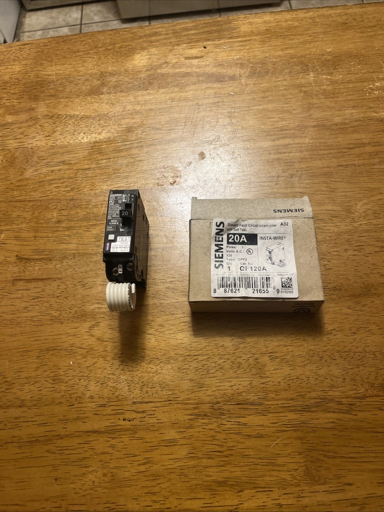 Siemens QF120A 20 Amp Circuit Breaker