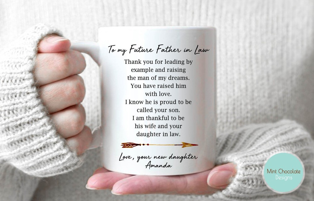 Thoughtful Gift for Future Father-in-Law – Perfect Present for the Father of the Bride