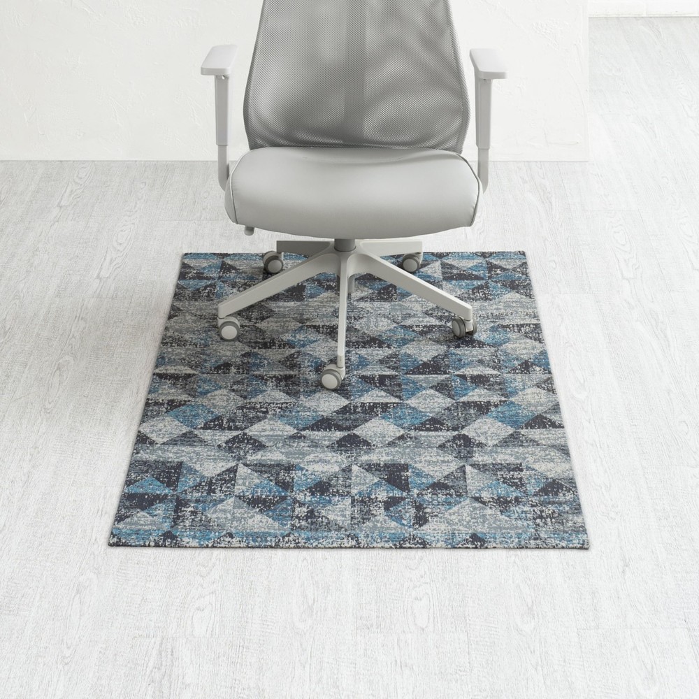 Anji Mountain Rugd Office Chair Mat For - Anti-Slip Backing Pile