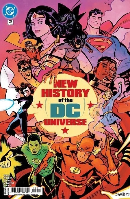 New History of the DC Universe Comic 2 First Print Cover A Chris Samnee 2025